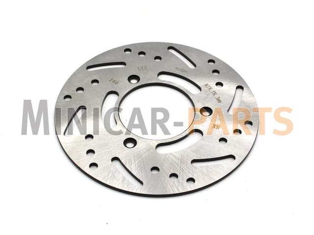 Disque de frein arrière gauche Microcar / Ligier (Ø 165 mm)