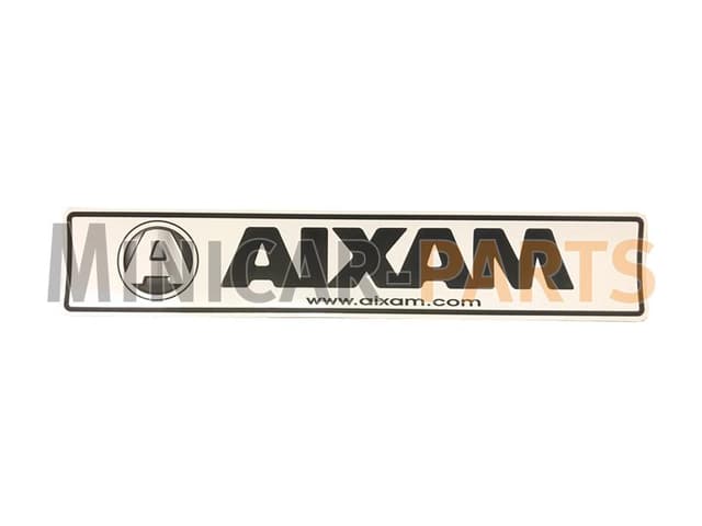 Autocollant pare-chocs avant Aixam
