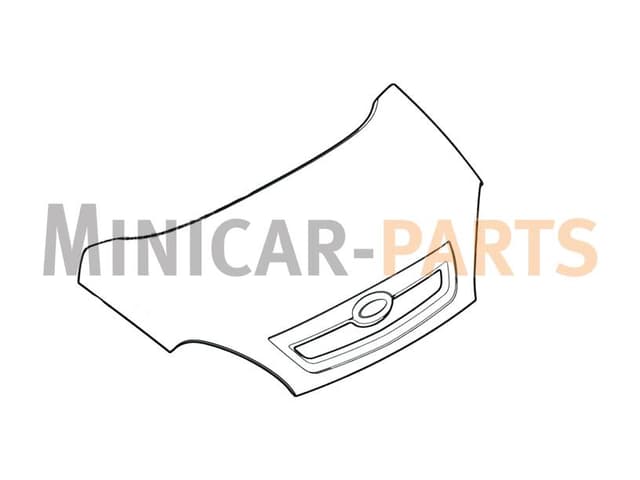 Capot Microcar M.GO v1 (adaptable)