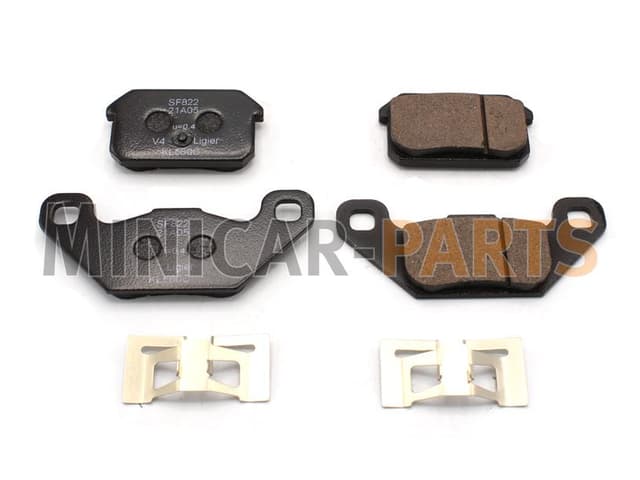 Kit plaquette arriere Ligier / Microcar / Due / Myli