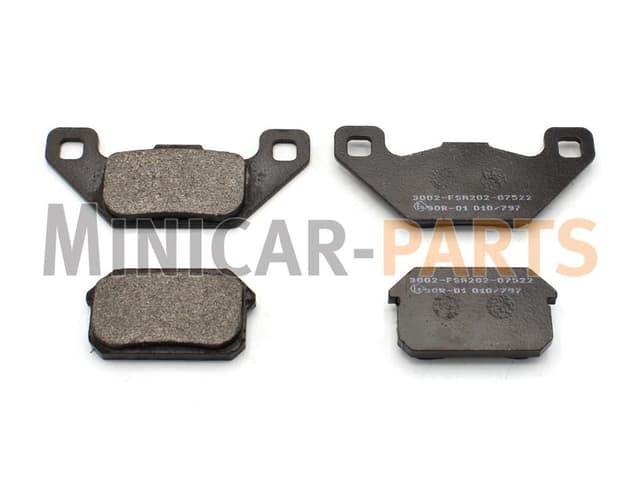 Jeu de plaquettes de frein arrière Ligier / Microcar / Dué / Chatenet
