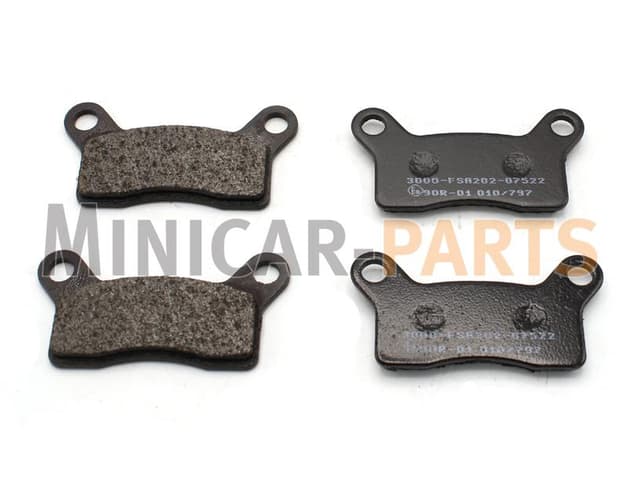 Plaquettes de frein arriere Casalini / Bellier