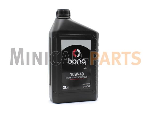 Huile moteur voiture sans permis Bonq 10W-40 2L