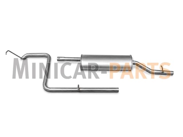 Silencieux d'échappement Microcar MGO2 / M8 / JSRC