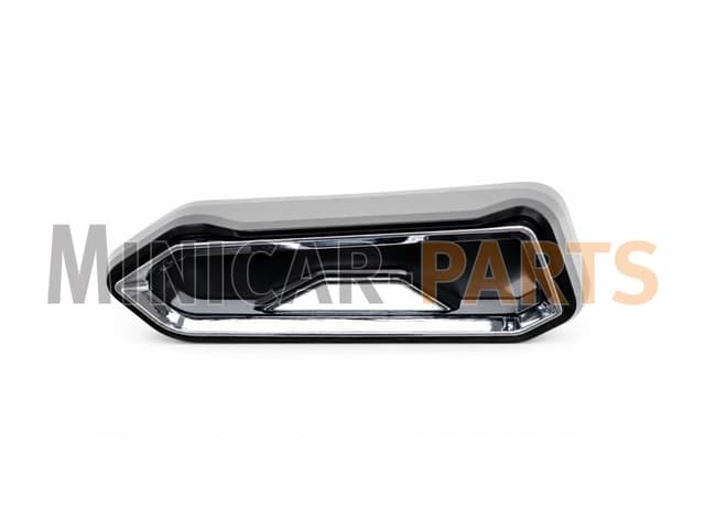 Embout d'échappement chromé droit Ligier JS50 Phase 4 / Phase 5
